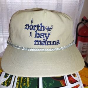 North bay marina adjustable rope brim hat kati one size fits all